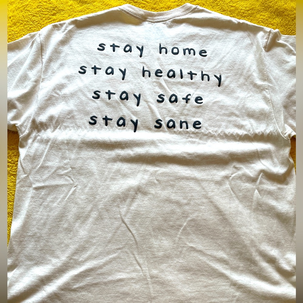 Mens PacSun Stay Safe Tee- Size XL